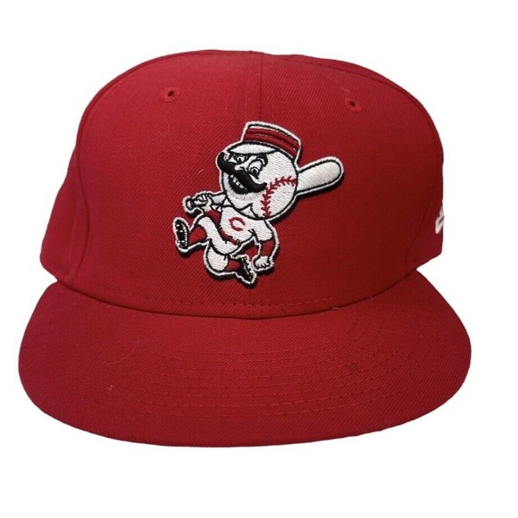 New Era Other - New‎ Era Cincinnati Reds Fitted Hat MLB Authentic Diamond Era Official Cap 7.5